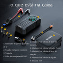 ULTRA 4 em 1 - Compressor, Auxiliar de partida, Carregador e Lanterna