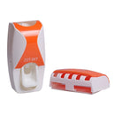 Dispensador de pasta e suporte para escova dental