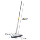 Esfregão Triangulo Mop De Limpeza Ajustável Giratória 360°